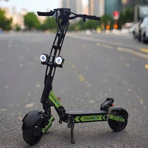 Geofought R6 60V 30-40AH Battery 60-120km Range Dual Motor Foldable 11inch Adults <b>Scooter</b> with NFC Display - Product Image 1