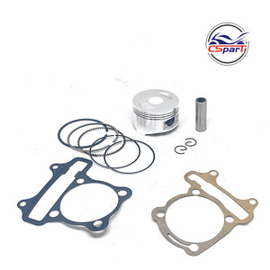Kit de joint de segment de Piston Big Bore 63MM GY6 150CC pour Honda 1P57QMJ Kinroad Jonway Kazuma <span class=keywords><strong>KYMCO</strong></span> Scooter <span class=keywords><strong>Quad</strong></span> Buggy <span class=keywords><strong>pièces</strong></span> - Product Image 1