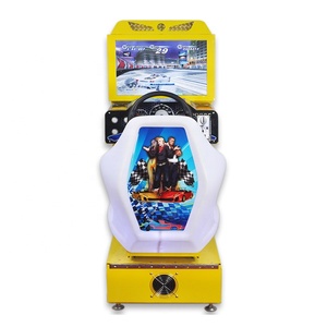 Máquina de Juego de Carreras de Autos Arcade para Niños, <span class=keywords><strong>Simulador</strong></span> de Conducción Infantil con Monedas - Product Image 5