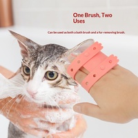 En gros, Peigne et griffoir 2 en 1 pour chat, en silicone, mural, masseur d'angle, petit modèle de jouet griffoir pour chat
