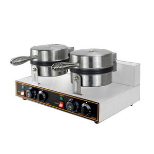 New Biscuit Making Machine Cookie Commercial Ice Cream <b>Waffle</b> Cone <b>Maker</b> /Wafer Cone Machine - Product Image 1