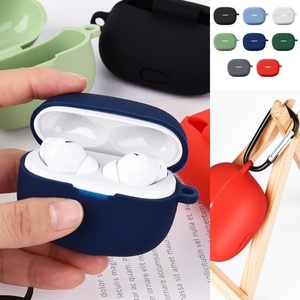 Nueva Funda Protectora de Silicona Suave Mate para Auriculares Xiaomi <span class=keywords><strong>Redmi</strong></span> <span class=keywords><strong>Buds</strong></span> 8 / <span class=keywords><strong>5</strong></span> <span class=keywords><strong>Pro</strong></span>, Antiarañazos, Antipolvo, con Gancho - Product Image 1