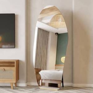 Miroir de sol en verre moderne sans cadre, décor extraterrestre, nouveau, irrégulier, pour la maison, pour le maquillage, pour le salon, personnalisé 2025 - Product Image 4