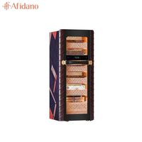 Humidor à cigares avec compresseur, réfrigérateur électrique pour cigares, température et humidité constantes, bois de cèdre espagnol, armoire de refroidissement pour cigares C5