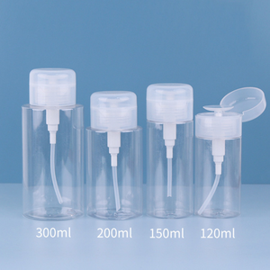 Flacon pompe en plastique pour démaquillant, 120, 150, 200, 300 ml, pour nettoyer le vernis à ongles et les produits cosmétiques. - Product Image 6