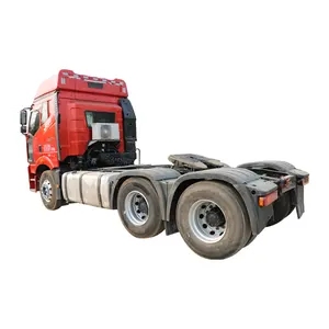Faw 사전 소유 트럭 Jh6 Cng 6x4 트랙터 트럭 헤드 10 타이어 자연 트랙터 트럭 우수한 상태