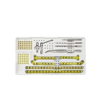 Plaque de verrouillage et jeu de vis en titane ALPS de 4,0 mm - Implants orthopédiques vétérinaires pour la chirurgie des fractures animales