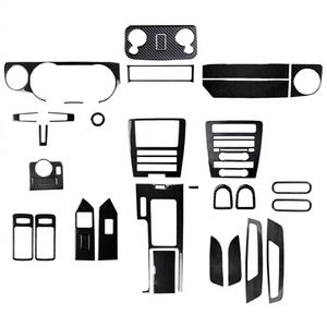 Для Ford Mustang 2009-2013 из углеродного волокна внутренняя отделка наклейка dash Bodykit - Product Image 1