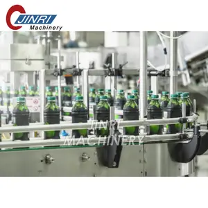 Automatic Plant Line For Carbonated Drink Soda Water and Alcohol Beverage Glass Bottle Beer Filling Machine Fillng Machine