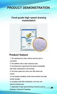 고강도 정전기 방지 식품 등급 라피아 마스터배치 (PP/PE 컨테이너 백용) - Product Image 6