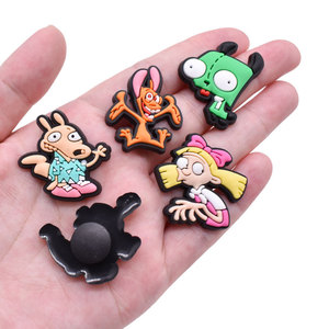 Nouveaux accessoires en PVC pour sabots, bracelets et charms en caoutchouc <span class=keywords><strong>Rugrats</strong></span>, motif dessin animé mignon, pour enfants, vente en gros - Product Image 5