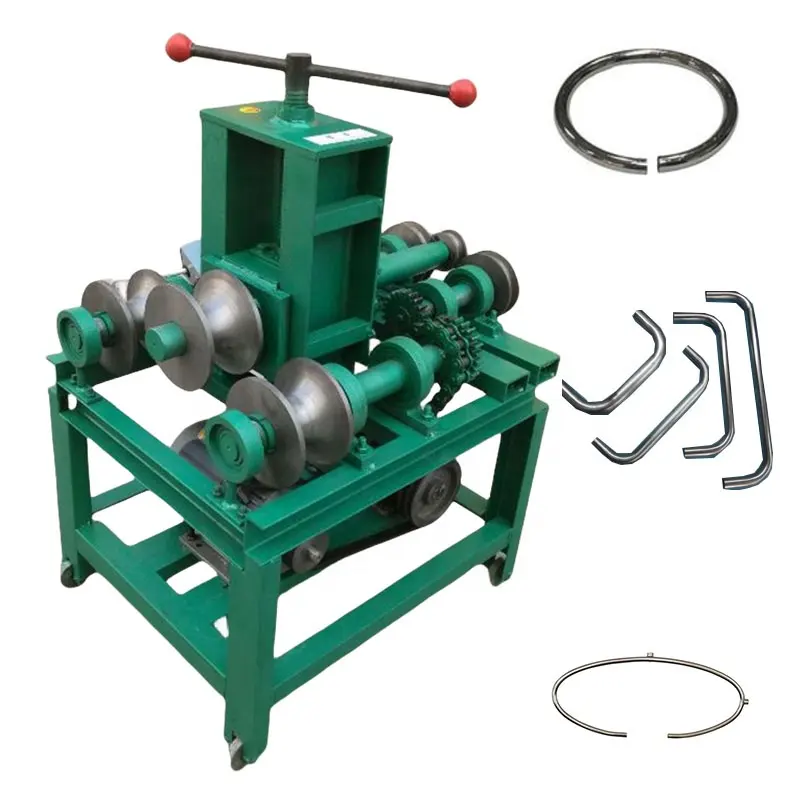 Square Tube Roller Bender Steel Pipe Bending Machine