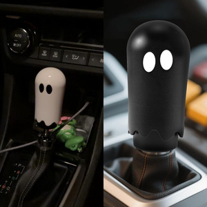 หัวเกียร์ Muge Racing Ghost รุ่น M8 M10 M12 สำหรับรถยนต์ทั่วไป น้ำหนักเบา ผลิตจากพลาสติกและอะลูมิเนียม - Product Image 3