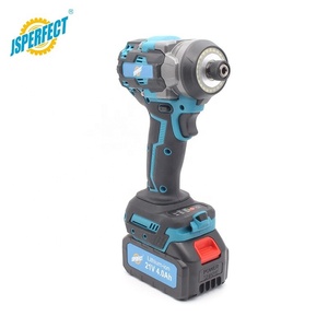 JSPERFECT Perceuse sans fil à batterie <span class=keywords><strong>21V</strong></span> avec lumière de travail LED rechargeable - Product Image 2