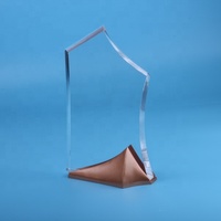 Échantillon gratuit de haute qualité, forme personnalisée, trophée de prix en acrylique pour cadeau souvenir