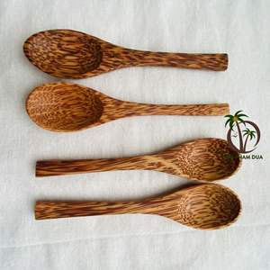 FOURNISSEUR ENSEMBLE DE VAISSELLE EN BOIS DE NOIX DE COCO ÉCOLOGIQUE DU VIETNAM/CUILLÈRE/COUTEAU/FOURCHETTE DURABLE ET ÉCOLOGIQUE DU VIETNAM - Product Image 5