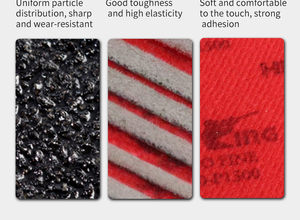 6inch Sand Sponge Abrasive Sandpaper Disc Aluminum Sanding Sponge Paper <strong>Hook</strong> <strong>and</strong> <strong>Loop</strong> Sanding Sponge for Automobile - Product Image 6