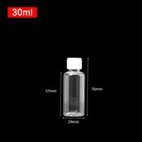 Bouteilles en plastique PET vides et rechargeables de 10/100 ml avec pompe pulvérisatrice sérigraphiée pour cosmétiques – Idéales pour le voyage et le stockage de liquides et de lotions