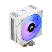 Boîte de radiateur de refroidissement par air CPU 4 pièces avec caloducs ARGB boîtier d'ordinateur en aluminium 4 cuivre 2pin pour ordinateurs de bureau