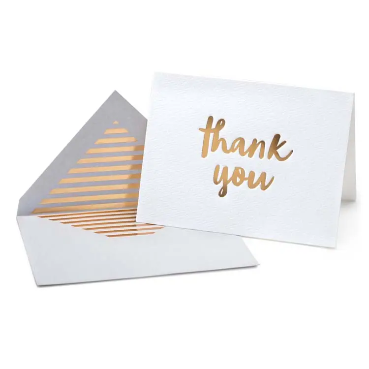 luxury thank you cards greeting cards for all occasion with envelope