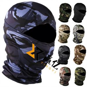 Fluorescent Green Wholesale Ski Knitted Beanie Cover Balaclava 2 Hole Full Face <b>Plain</b> Mask for Winter Outdoor - Product Image 2