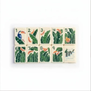 Juego de Blackjack Americano CHIVAN con Temática Tropical, Plegable, Moderno, Ecológico, Duradero, con Fichas de Melamina, para 4 Jugadores - Product Image 4