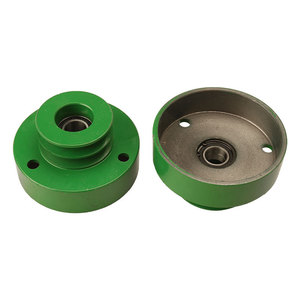 Polea de correa en V A70 de 100 mm de diámetro exterior, 2 ranuras, de acero, para equipos agrícolas - Product Image 5