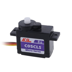 Servomoteur numérique sans noyau C05CLS 1KG de couple, 0,075 seconde, haute vitesse, 120 degrés, 5g Nano pour pièces d'avion RC - Product Image 1