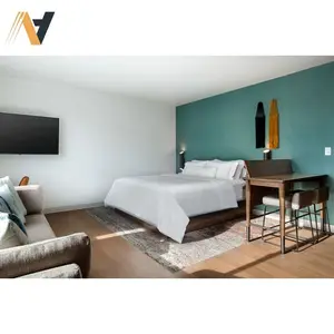 환대 가구 제조 공장 가격 호텔 침대 룸 스타일 모든 크기 사용자 정의 용품 침실 세트 프로젝트