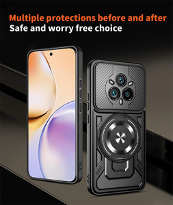 Étui de téléphone avec anneau magnétique rotatif Transsion pour Infinix Hot 60 50 Pro Plus 60i 50i Note 50Pro+ 50X, anti-chute - Product Image 4