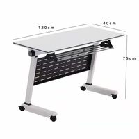 Table de formation modulable et pliable pour institutions de formation