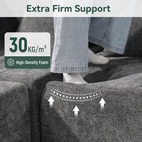 L&U-Form Wolkensofa, Umweltfreundliches Stoffsofa-Set, ODM Anpassung Möglich, Geeignet für Apartment Villa Wohnzimmer Heimgebrauch