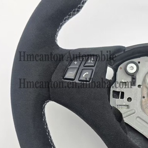 Nuovi Prodotti Esplosivi Volante Auto in Alcantara per <span class=keywords><strong>BMW</strong></span> E90 E92 E93 <span class=keywords><strong>E82</strong></span> E87 M3 - Product Image 4