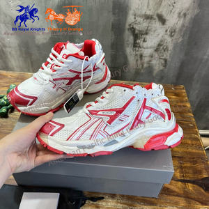 Zapatillas Deportivas de Moda para Hombre y Mujer, de Alta Calidad, con Suela Gruesa, de Poliuretano y Fibra de Poliéster, Estilo Casual para Caminar - Product Image 1