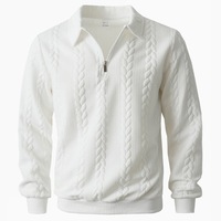 Pull tendance pour homme à motif araignée, pull ajouré, pull ample à manches longues, jersey tricoté, col rond, chemise tricotée