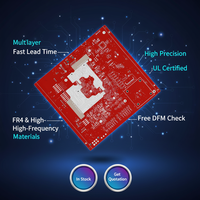 Cartes de circuits imprimés pour onduleurs solaires, finition de surface HASL, conception de circuits imprimés OEM SMT, conception personnalisée de PCB PCBA, matériau FR-4, 1 à 32 couches