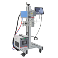 Machine de marquage laser UV industrielle 5W 10W, marqueur laser UV haute précision pour plastique, verre, PCB, câbles, électronique