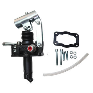 Pompe hydraulique manuelle à double effet 25CC, petite pompe à huile à manivelle avec verrouillage hydraulique - Product Image 4