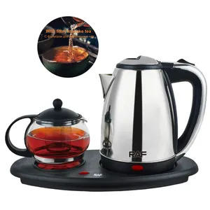 Bouilloire d'eau chaude intelligente avec infuseur amovible, bouilloire électrique en verre, théière pour thé et café, offre spéciale,