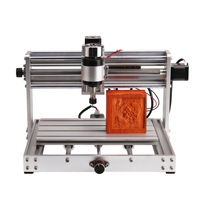 Máquina Router CNC de Alta Precisión 3018 MAX Pequeña con Motor y Rodamiento de Eje Único para Negocios de Tallado de Madera 3D en Casa y Generación de Ingresos
