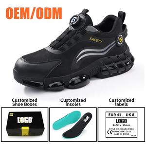 Chaussures <span class=keywords><strong>de</strong></span> <span class=keywords><strong>sécurité</strong></span> sportives GUYISA Anti-écrasement Anti-perforation Boucle intelligente Chaussures <span class=keywords><strong>de</strong></span> <span class=keywords><strong>sécurité</strong></span> tendance - Product Image 3