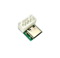 Carte de test mère TYPE-C avec double face positive et négative enfichable USB3.1 16P à 2.54 carte adaptateur d'alimentation à courant élevé. XH