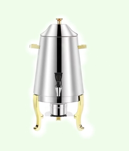 Carafe à café et distributeur de jus en acier inoxydable de qualité <span class=keywords><strong>alimentaire</strong></span> 13L, réfrigération à froid/chaud, design portable <span class=keywords><strong>pour</strong></span> les fêtes, 220V - Product Image 3