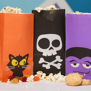 Borsa per terapia di carta per festa di Halloween per festa di Halloween dolcetto o scherzetto regalo per Snack al cioccolato - Product Image 3