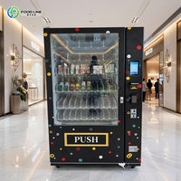 Nouvelle Arrivée Distributeurs Automatiques Intelligents de Snacks Allemands en Gros Distributeur Automatique de Boissons Gazeuses et de Boissons en Bouteille d'Intérieur avec Lecteur de Carte