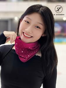 غطاء رأس دافئ للباليه من LA CICOGNA للنساء، واقي للأذن والرقبة للخريف والشتاء، عصابة رأس مرنة عالية من الحرير/القطن للأطفال والفتيات - Product Image 3