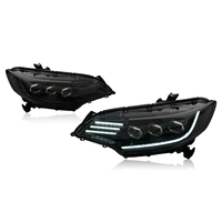 Accessoires automobiles YWYC pour Honda Fit 2014-2020 : Phares améliorés avec feux de jour dynamiques et clignotants LED