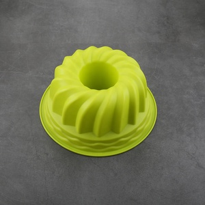 Molde de silicona para pastel de gasa, molde redondo <span class=keywords><strong>Savarin</strong></span> antiadherente, moldes para pastel de gasa para hornear en casa - Product Image 4