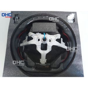 Volant en fibre de carbone intelligent à LED pour Chevrolet <span class=keywords><strong>Corvette</strong></span> C6 2006-2013 Zr1 Z06 avec indicateur de changement de vitesse à LED, entrepôt américain - Product Image 5