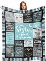 Cadeaux d'anniversaire personnalisé meilleur ami maman fille usine OEM jeter couverture 60 "X50" personnaliser flanelle polaire douce